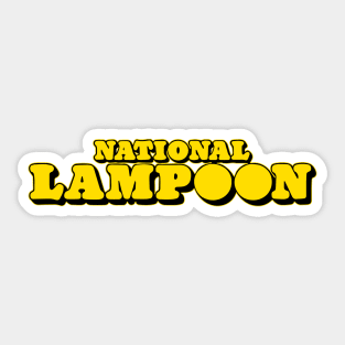 Nat'l Lampoon Sticker
